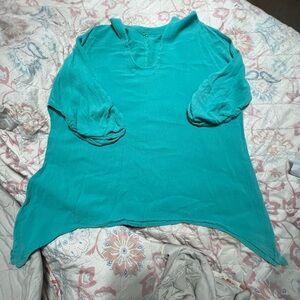 Teal Women's Top